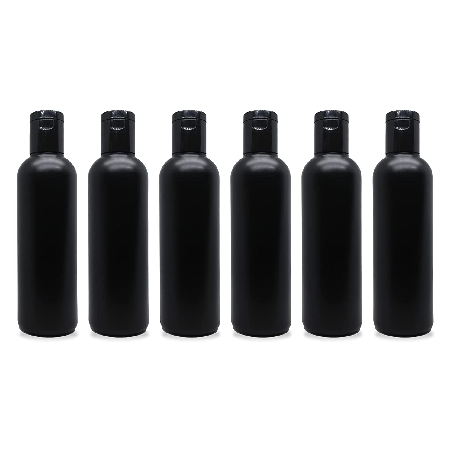 Shoprythm Packaging,Plastic Travel Bottles Empty Black HDPE Bottle with Disc Flip Top Cap Refillable Reusable Shoprythm Packaging,Plastic Travel Bottles Empty Black HDPE Bottle with Disc Flip Top Cap Refillable Reusable